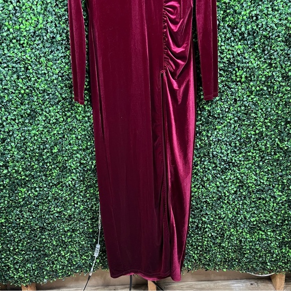 FASHION NOVA | Velvet Maxi Dress - Picture 13 of 15